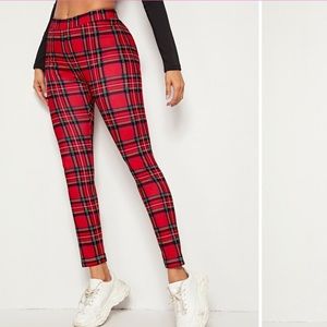 SHEIN Plaid pants
